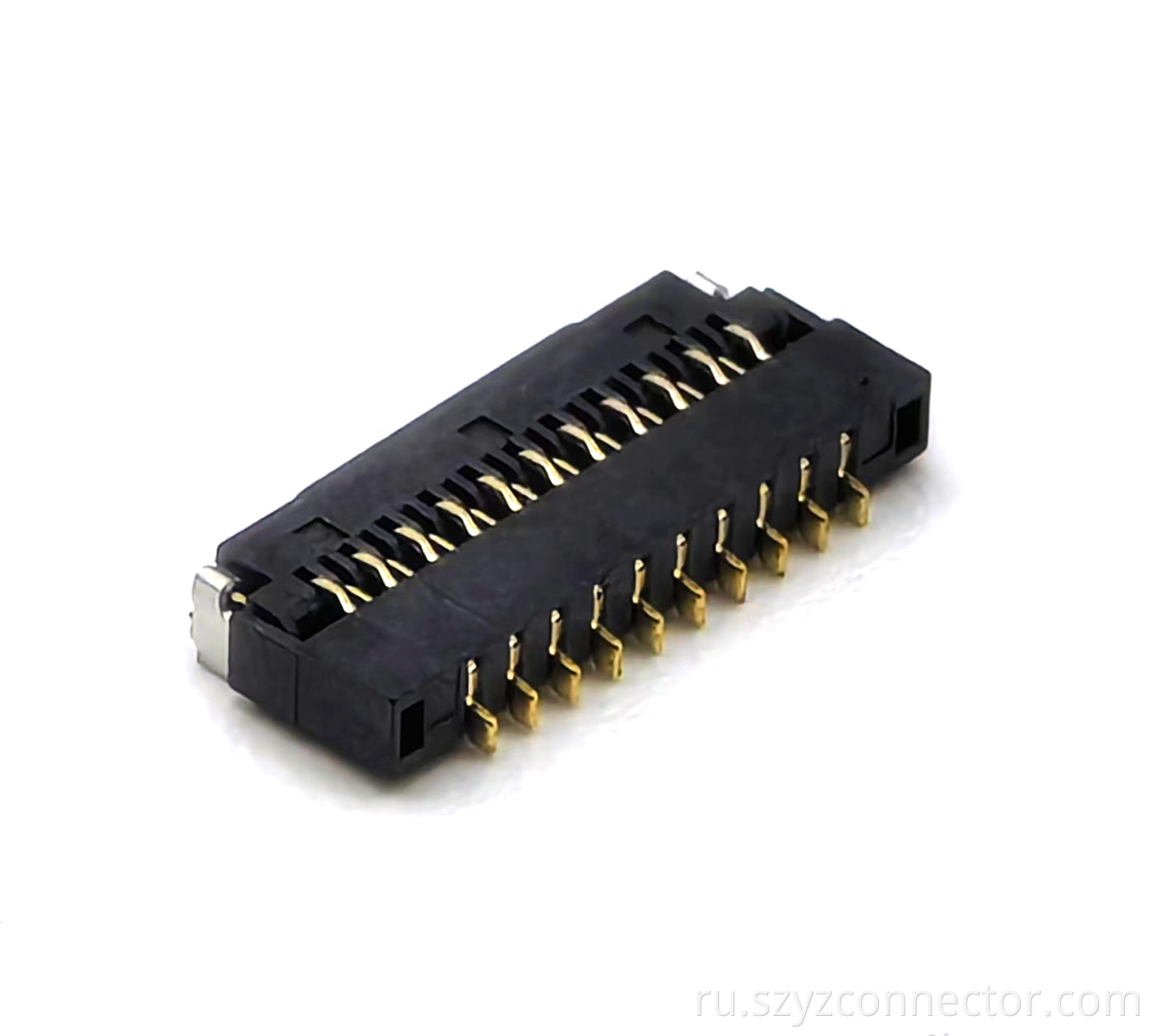 0,3 мм шага FPC разъема верхнего входа в нижний фактор H1.0 мм 21p 0.3mm Pitch FPC Connector Top-Entry Bottom-Actuated H1.0mm 21P